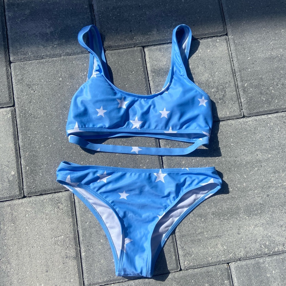 bikini with matching scrunchy included